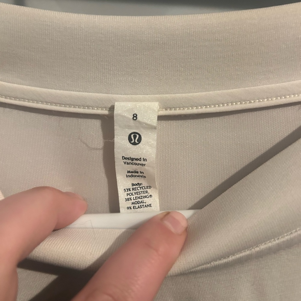 Lululemon Athletica Cream Sweatshirt - Picture 3 of 3